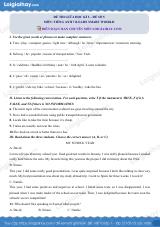 Đề thi giữa kì 2 Tiếng Anh 7 iLearn Smart World - Đề số 5